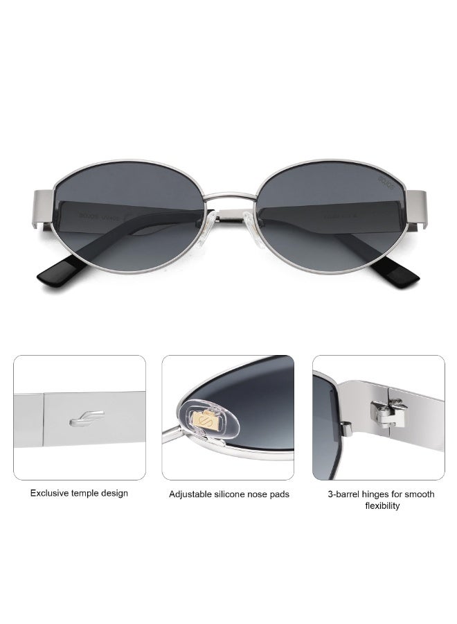 NIBEMINENT Women's Retro Sunglasses - Classic Trendy Polarized Sun Glasses UV400 Protection Fashion Eyewear - Image 3