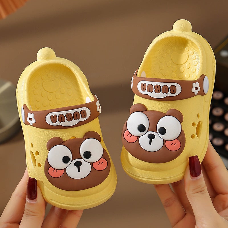 Children'S Slippers Boys' Summer Baby Home Cute Children'S 1-Year-Old 3-Year-Old Girls' Hole Shoes Baby'S Bath Non-Slip - Image 5