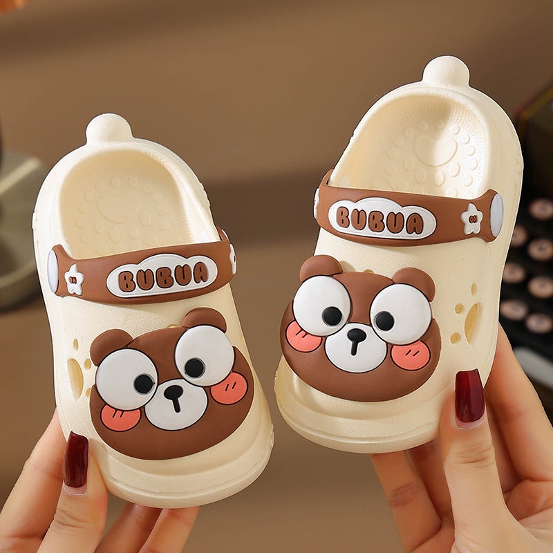 Children'S Slippers Boys' Summer Baby Home Cute Children'S 1-Year-Old 3-Year-Old Girls' Hole Shoes Baby'S Bath Non-Slip - Image 4