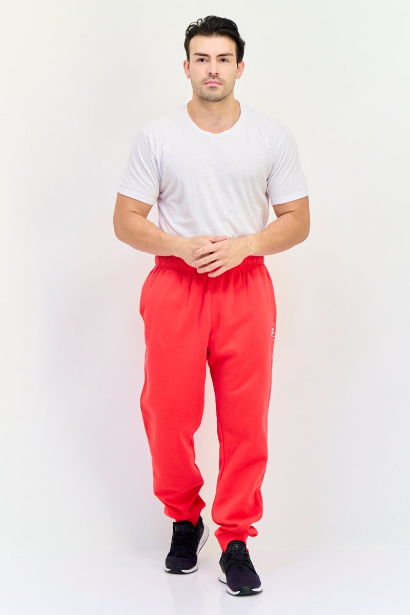 Champion Men Sportswear Fit Outdoor Sweatpants, Red  - Image 4