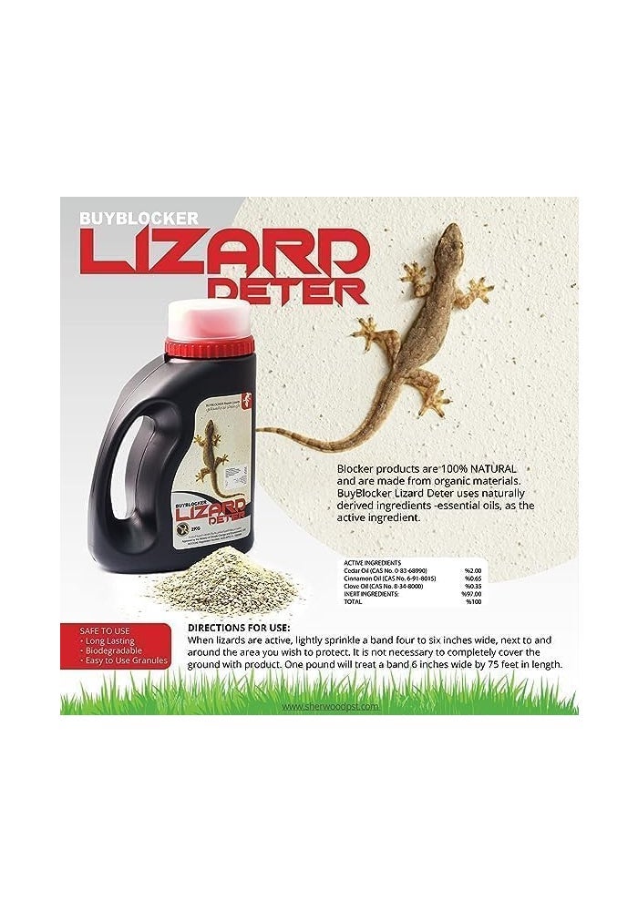 طعم طارد السحالي BuyBlocker - 1 كجم للتحكم في الآفات العضوية الطبيعية - Image 2