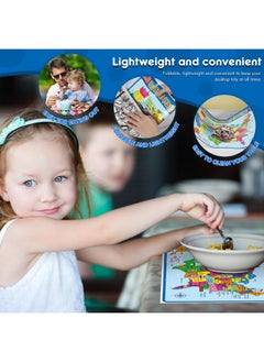 Patelai 40 Pcs Disposable Placemats For Baby 12 X 18 Inch Educational Placemats For Toddlers Waterproof Learning Table Mat Usa Map Human Body Solar System Placemat For Kids Kindergarten Homeschool  - Image 4