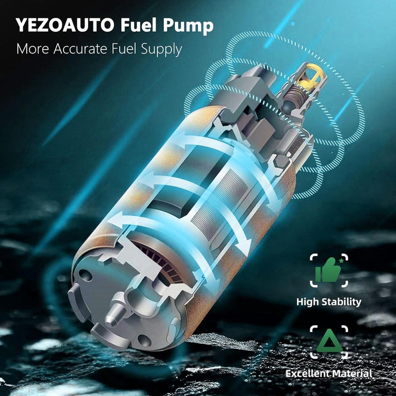 Yezoauto Inline Electric Fuel Pump & Install Kit for Chrysler Crossfire and Mercedes-Benz Models - Image 5
