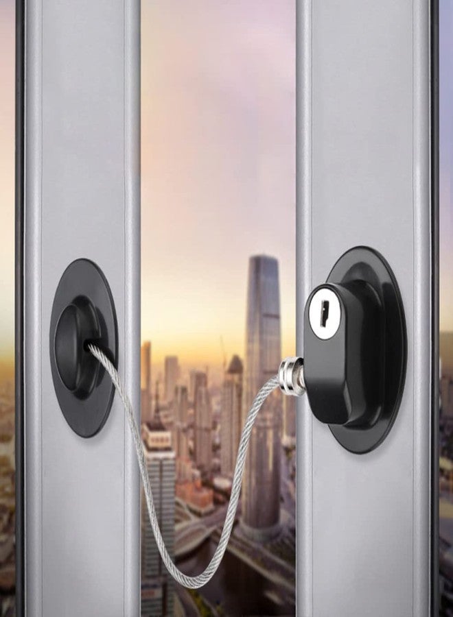 ZSIGNS Safety Door Locks for Cupboard, Cabinets, Fridge & Freezers, Child Security Locks, Childproof Your House, with Adhesive, Residue-Free - Image 1