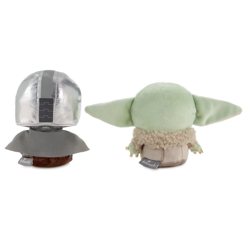 Hallmark Better Together Star Wars The Mandalorian Magnetic Plush Toy (Mando and Grogu) 5"" Stuffed Toys  Gifts for Kids and Fans - Image 5