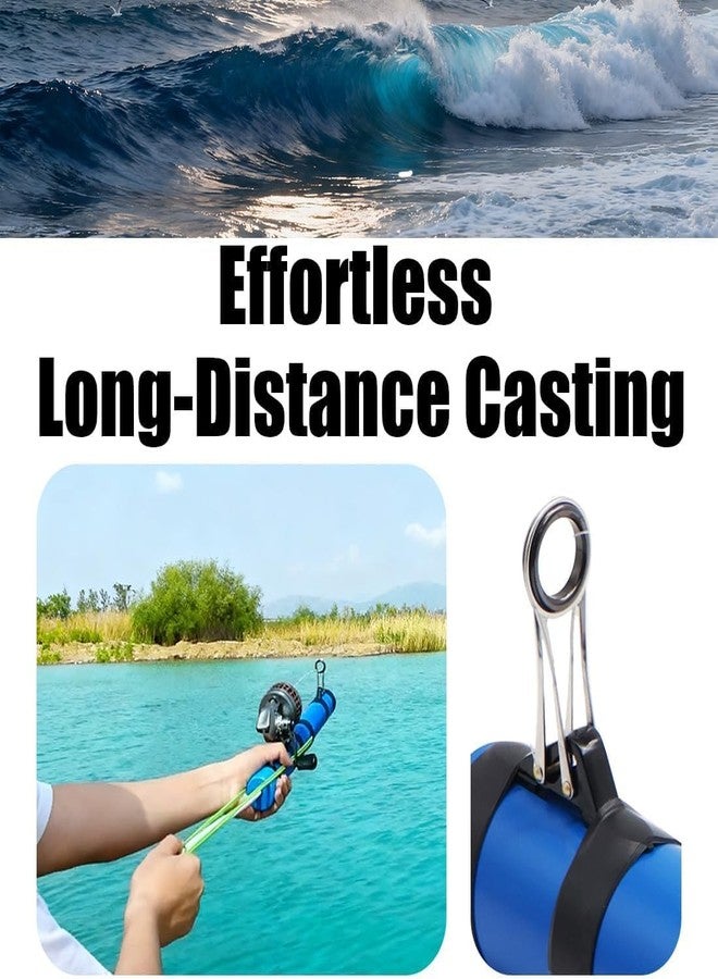 Sachie Fishing Catapult Rod, 2026 Upgraded Fly Fishing & Lure Launcher Rod, Compact Telescopic CatapultTool for Saltwater or Freshwater, Great Gear for Outdoor Anglers & Travel (Standard) - Image 2