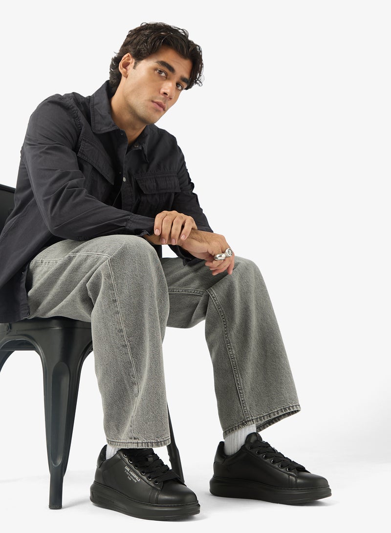 Karl Lagerfeld Kapri Python Low Top Sneakers - Image 5