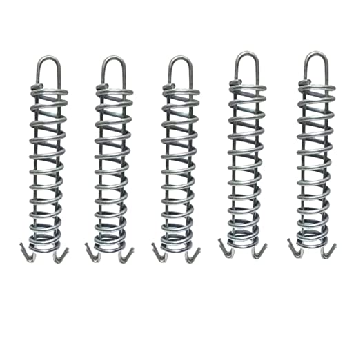 Agriansh Pack of 5 Solar Fencing Wire Tension Spring for Tightening Wire in the Farm or Garden - Image 1