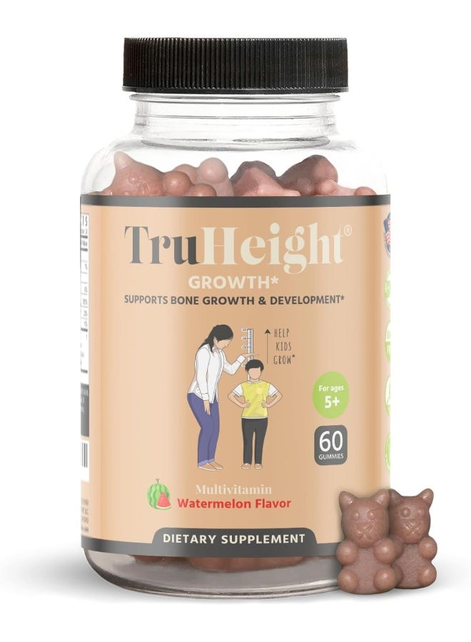 Gummies - Height Growth Maximizer - Natural Height Growth For Kids, Teens, & Young Adults - Keto With Ashwaganda & Nanometer Calcium - Peak Height, Height Booster, Height Increase, Ages 5+ - Image 1