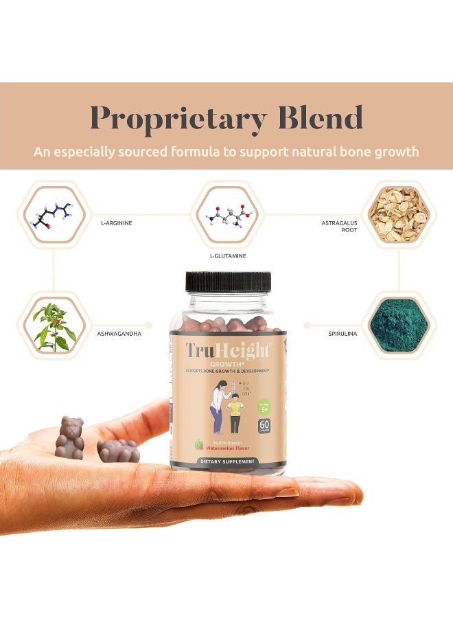 Gummies - Height Growth Maximizer - Natural Height Growth For Kids, Teens, & Young Adults - Keto With Ashwaganda & Nanometer Calcium - Peak Height, Height Booster, Height Increase, Ages 5+ - Image 3