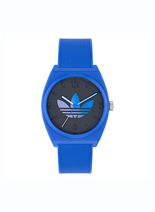 Uw Project Two Grfx Blu Cs Blk Dl 38Mm Qtz Blu Rs Fw24