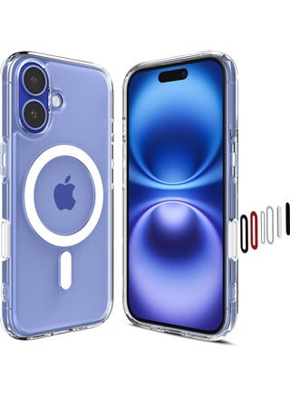 Ultra Hybrid T MagFit for iPhone 16 Case Cover [Camera Control Button Cover] with MagSafe - White - pzsku/Z1E6B83F28CD4B0DC9F38Z/45/_/1736947911/8e979a8f-fb0e-4e7f-923e-ee94d2d2eed4