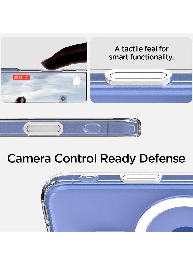 Spigen Ultra Hybrid T MagFit for iPhone 16 Case Cover [Camera Control Button Cover] with MagSafe - White  - Image 3