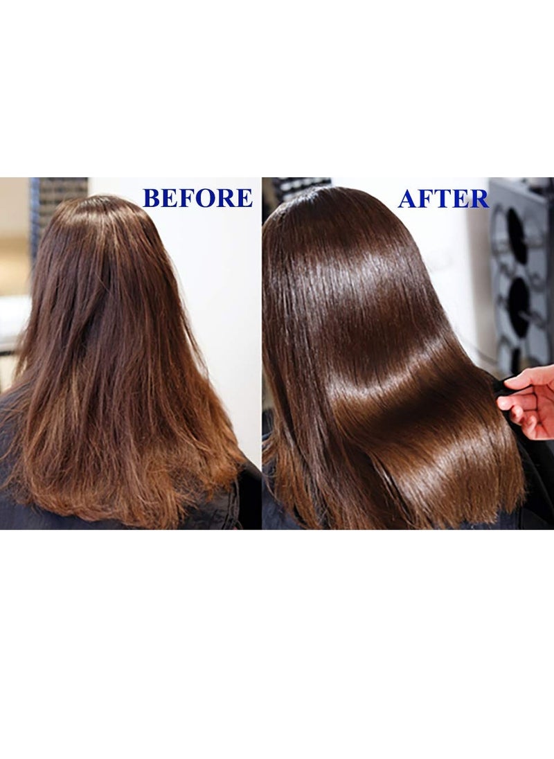 GreenBio 14pcs Extra Deep Repair Gold Keratin Hair Treatment Mask Conditioner Moisture For Extremely Dry Damaged Hair & Split Ends Bleach Hair Color Treated Shiny Smooth Beautiful Hair New Formula  - Image 4