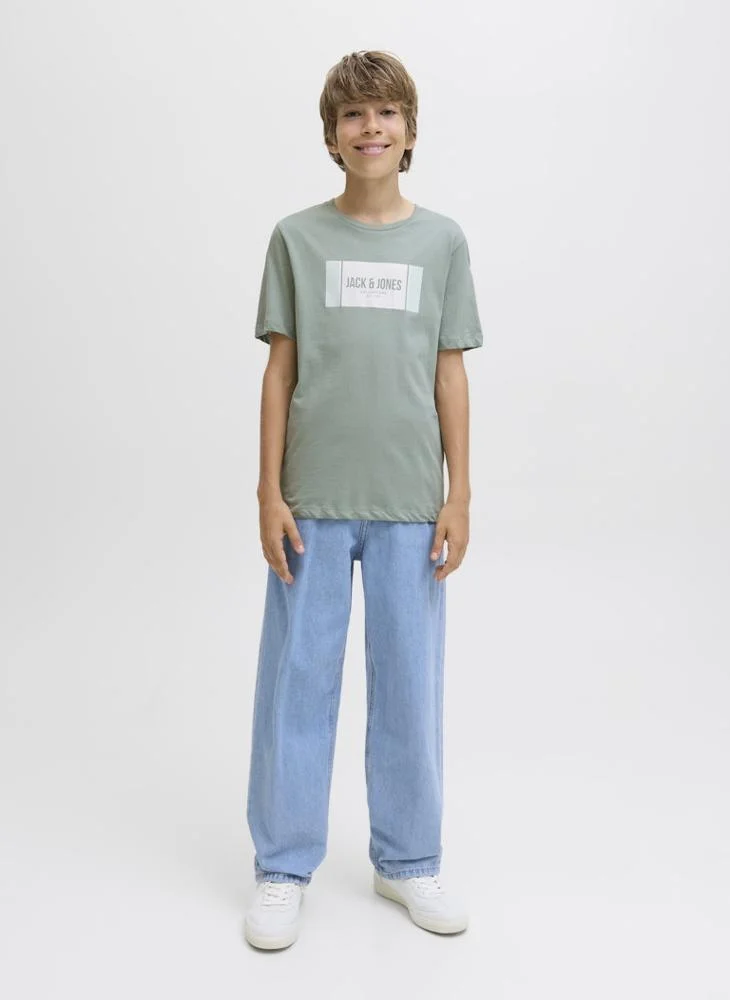 Jack & Jones Junior Kids Jjhayato Crew Neck T-Shirt