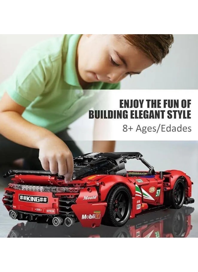 mould king 13176Speed ​​Champions Car Building Kit,toys-and-games/building-toys, remote control/Application building set model, children's/adult construction set toys, 1538 pieces,8+  - Image 3