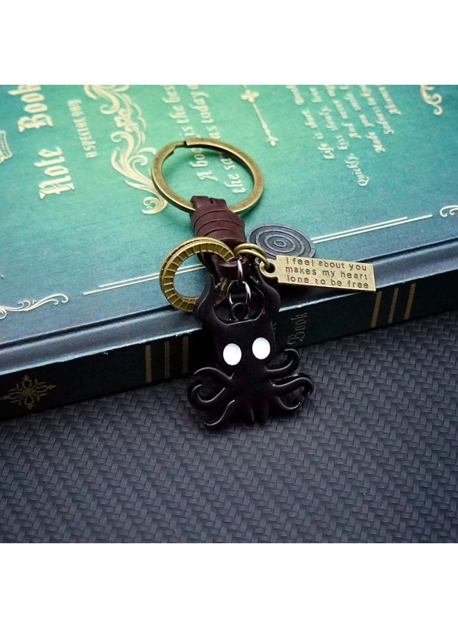 Generic - Hollow Knight Keychain Bone Nail The Pale king Figure Keyring Keychains for Men Game Accessories Car Key Ring llaveros-Color:8 - Image 1