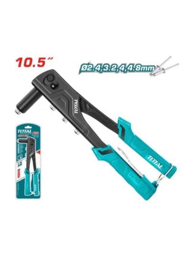 Total Hand Riveter 10.5" – Heavy-Duty Manual Rivet Gun with Ergonomic Handle for Metal, Plastic, and DIY Projects - Image 1