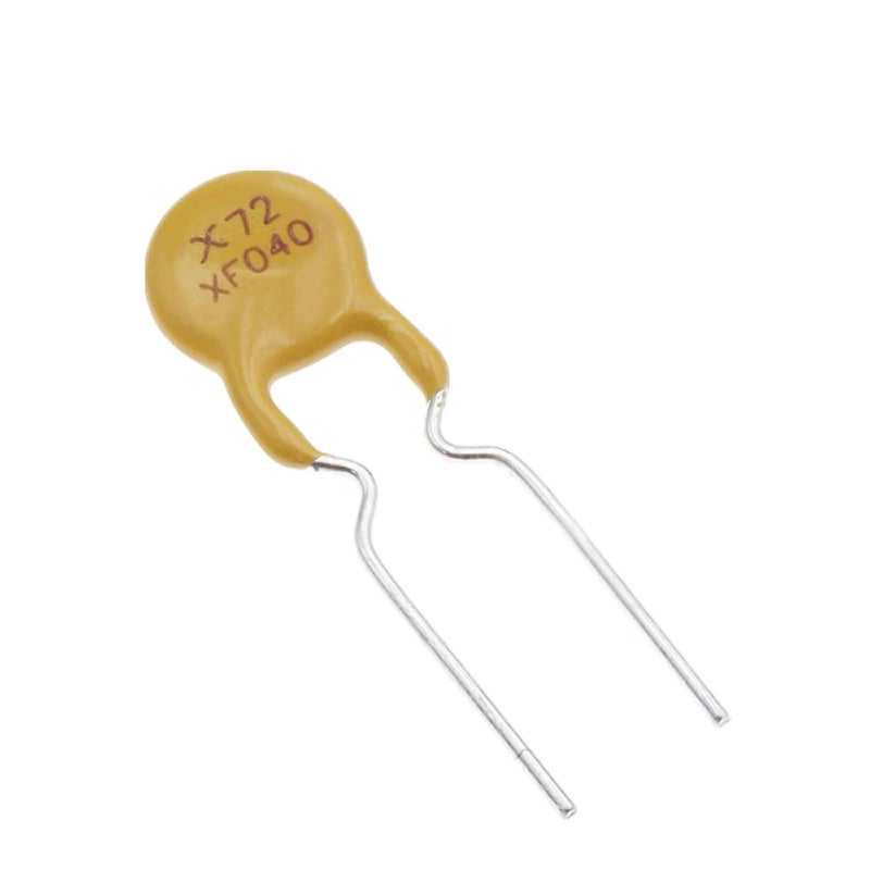 صمام XF040 PPTC القابل لإعادة الضبط 72 فولت 0.4 أمبير 5 مم خطوة عبوة من 5 قطع - Image 2