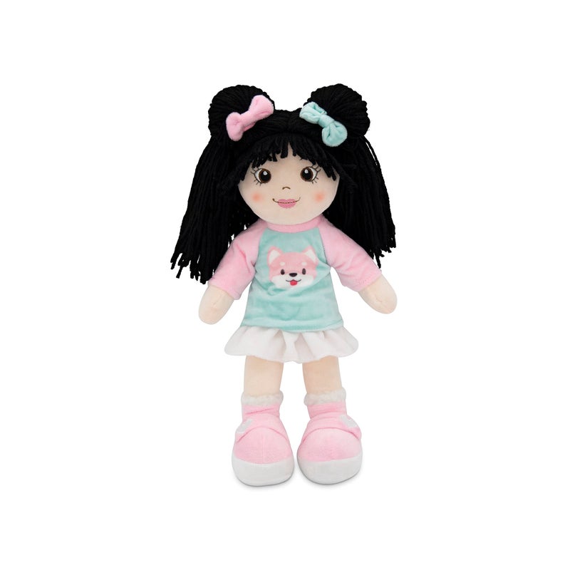 Playtime by Eimmie 14” Soft Baby Doll - Plush Rag Dolls for 2 Year Old Girls & Boys, Toddler & Infants - Washable & Sensory Fabric Body - Lillie - Image 1