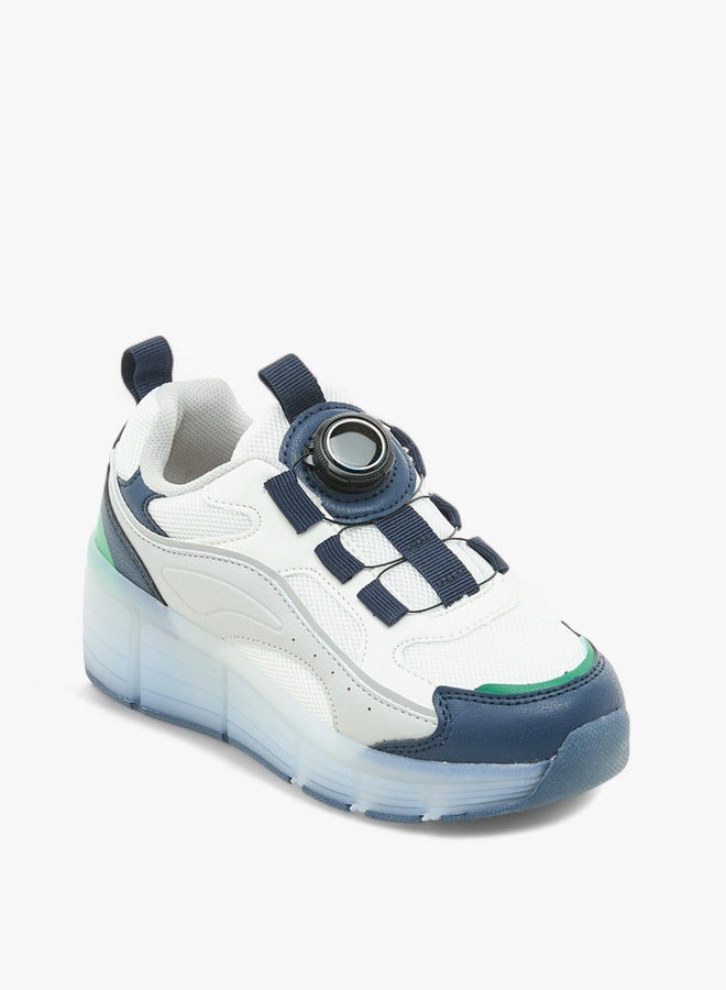 سيد دوتشيني سنيكرز أولاد بنعل مزخرف وإبزيم دوار - Image 2