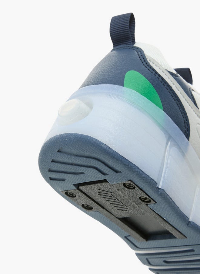 سيد دوتشيني سنيكرز أولاد بنعل مزخرف وإبزيم دوار - Image 4