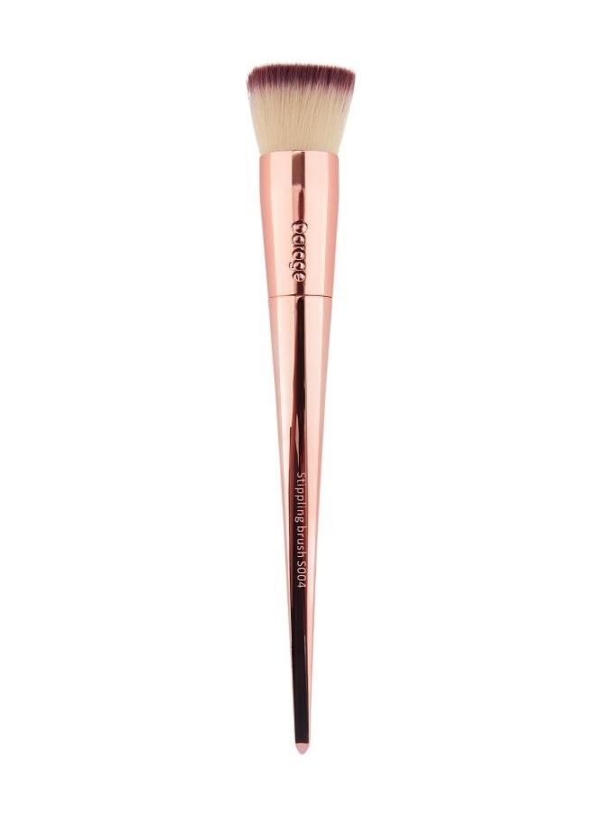 daroge Daroge Professional Long Time Applicable Makeup Stippling Brush Golden  - Image 1