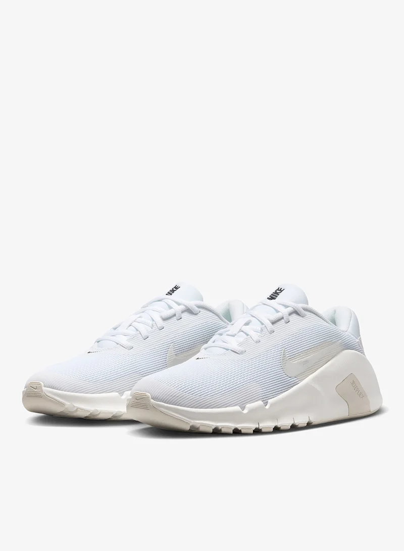 Nike WHITE/MTLC SILVER-SAIL-PHANTOM-BLACK Flex Train for Women | Best Price UAE