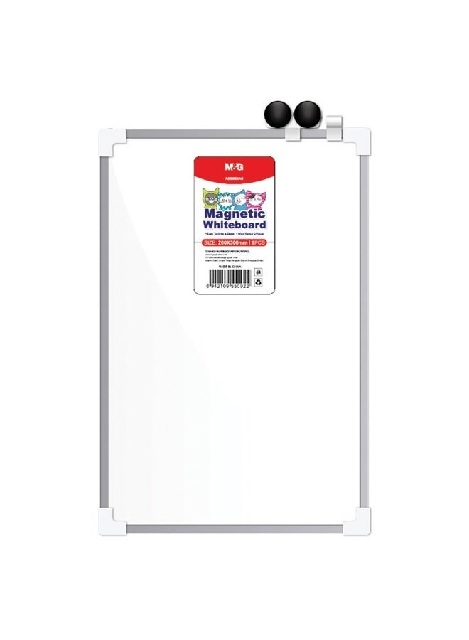 M&G Dry Erase Magnetic Whiteboard, double-sided,25*35cm - Image 1