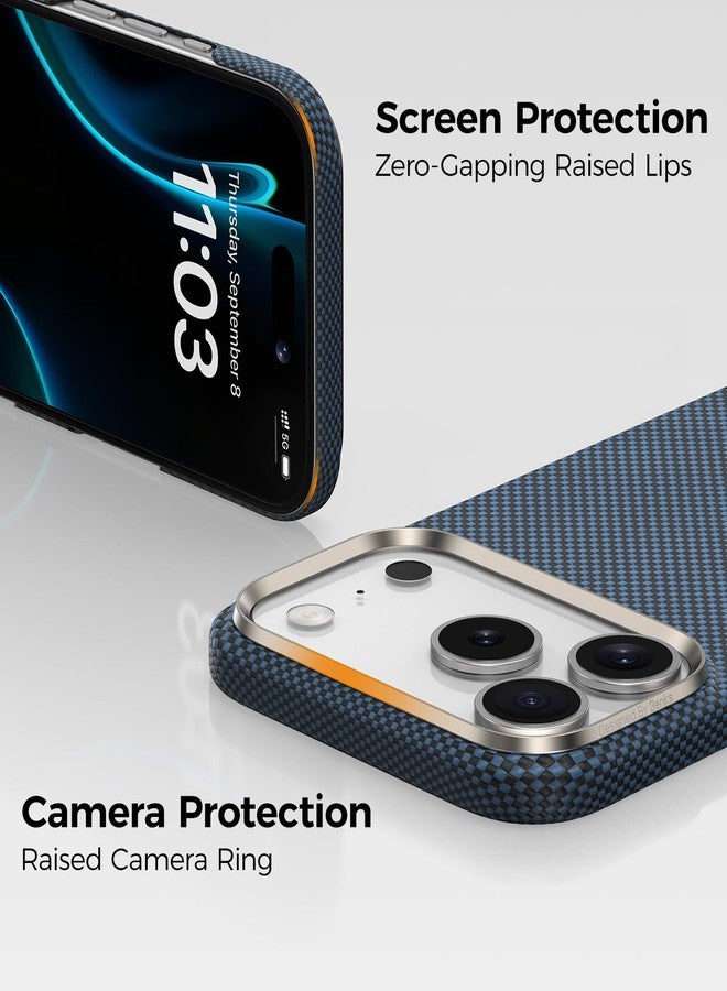 بينكس جراب BENKS ArmorTint لهاتف iPhone 17 Pro، لون أزرق فضائي - Image 2