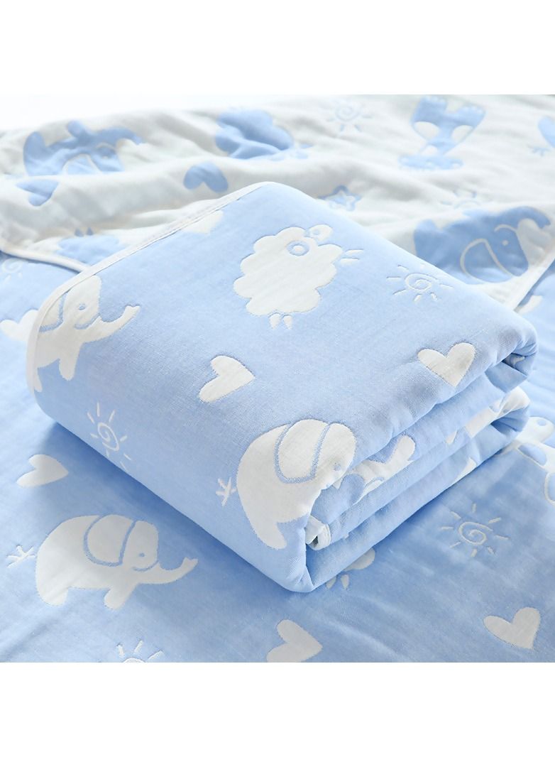 Loquat Pure Cotton Cartoon Printed Bath Towels