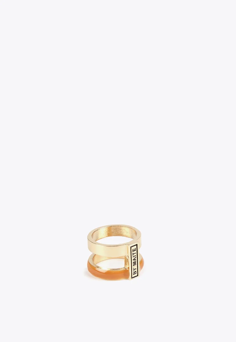 Lola Casademunt Double hoop ring