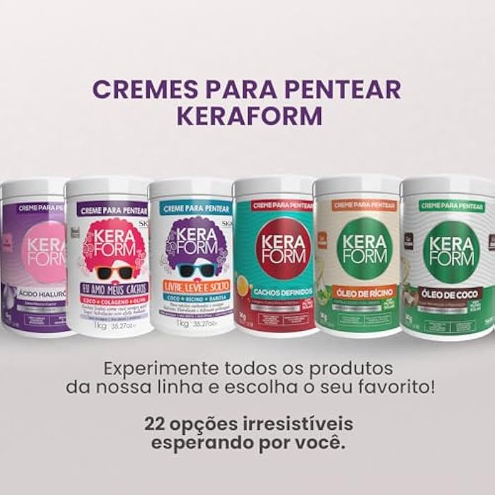 skafe Keraform Aloe Vera and Oils Mix Combing Cream 1kg. - Image 3