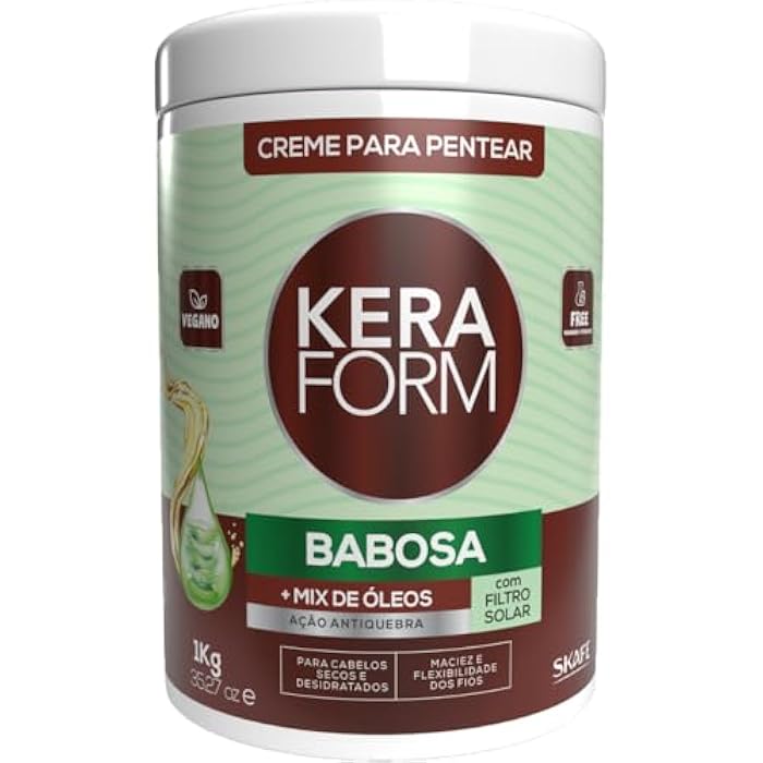 skafe Keraform Aloe Vera and Oils Mix Combing Cream 1kg. - Image 1