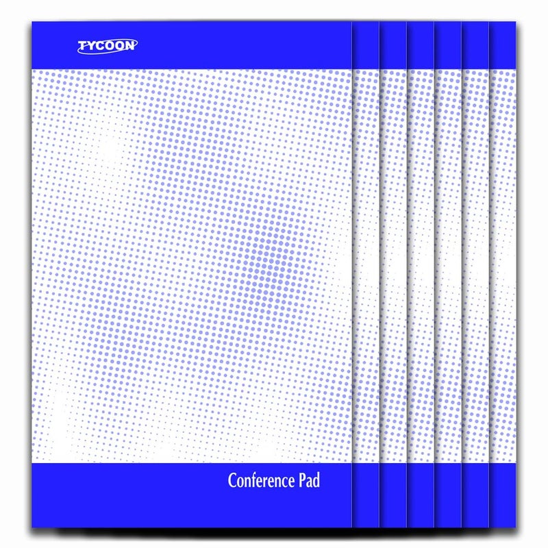 Trison Tycoon Conference Pad | 30 pages | Ruled | Optic white paper | 8.5x5 inches | Pack of 25 - Image 1