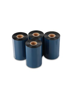 Kalon 2Pack 110mmX300m Transfer Wax Ribbon for Barcode Printers with Ink Zebra Eltron Datamax GC420t, GK420t, GX420t, GX430t, TLP2442, TLP2844, ZD220, ZD4 Printers ink  - Image 2