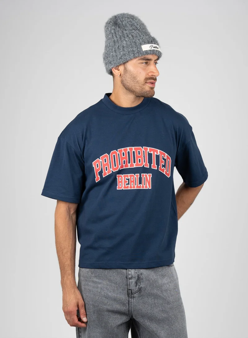 Prohibited College Boxy Tee