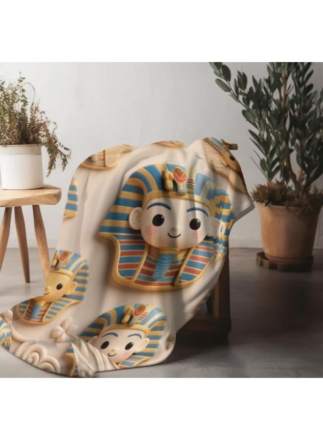 general Baby and children's cartoon flannel thin blanket (warm and comfortable, suitable for sleep, game use) 70cm*100cm - 902 - Image 5