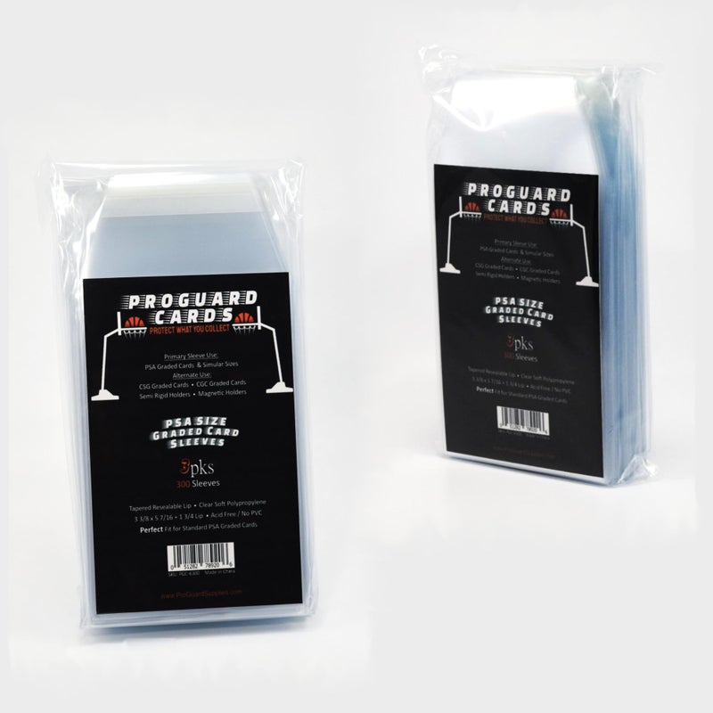 ProGuard Cards 300 PSA Perfect Fit Sleeves Graded Card Sleeves for PSA Slabs & More - Image 5
