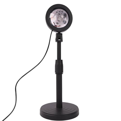 HYLOL Sunset Projector -16 Color LED Light with Remote, Desk Projection Rainbow Night Light, 180° Rotation Romantic Light (Projection Night Light) - Image 2