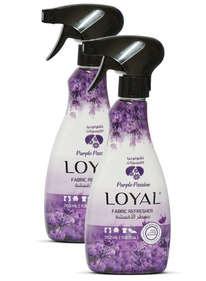 loyal Fabric Refresher 2x350ML Purple Passion - Image 3