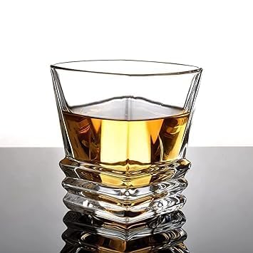 ConvertKitchen مجموعة كؤوس الويسكي من كونفرت كيتشن 6 قطع سعة 300 مل كؤوس بار للبوربون والويسكي والسكوتش والكوكتيلات والكونياك وكوكتيل أولد فاشند - Image 2
