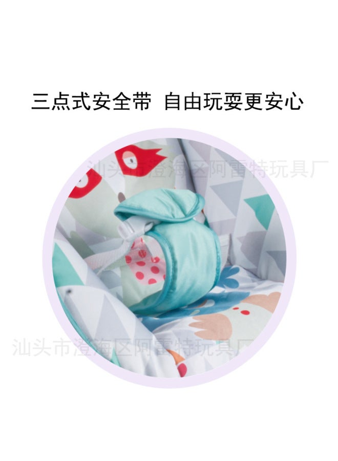 alt Multi-functional Baby Coaxing Artifact Baby Rocking Chair Baby Cradle Newborn Soothing Chair Recliner Rocking Bed Music Dining Chair - Image 4