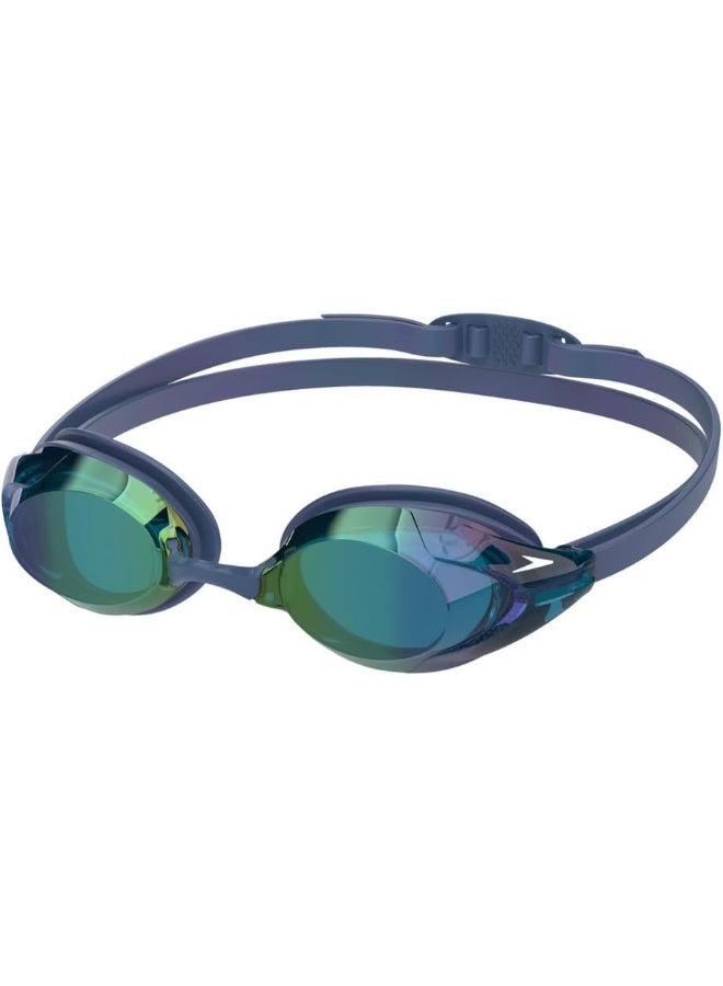 سبيدو قبعة سباحة Speedo Vanquisher 3.0 Mirrored LTD للرجال والنساء والأطفال - مصنوعة من السيليكون المتين، مريحة، مثالية للتدريب والاستخدام الاحترافي - Image 1