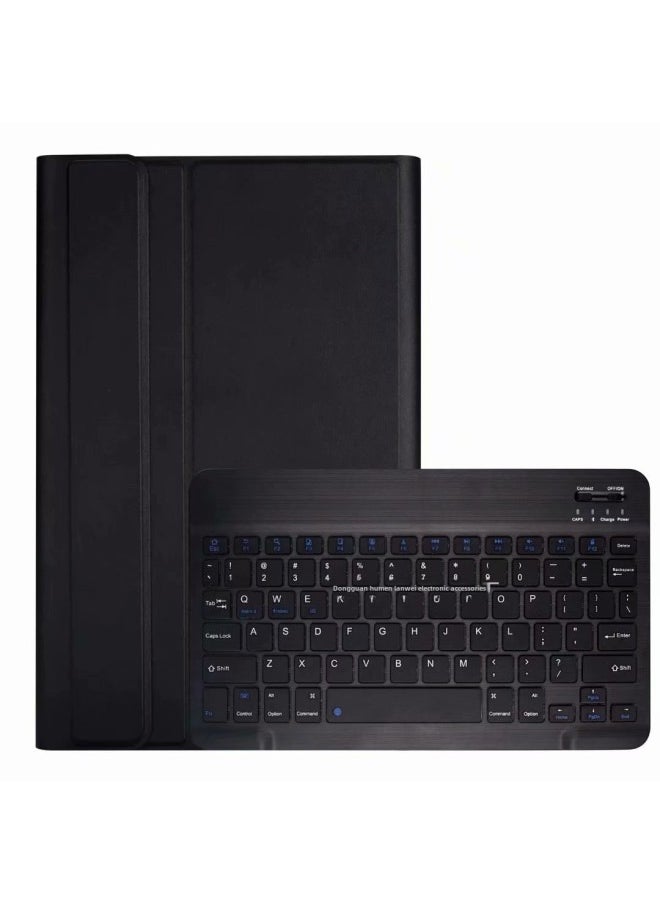 Generic - For IPad10.9 Inch Bluetooth Keyboard Leather Case Air7 Backlit Pro11 Generation Protective Case 4 Bar Spanish-Color:Leather Case + Bluetooth Keyboard (English)-Product Type:iPad Air3/Pro 10.5-inch Universal - Image 1