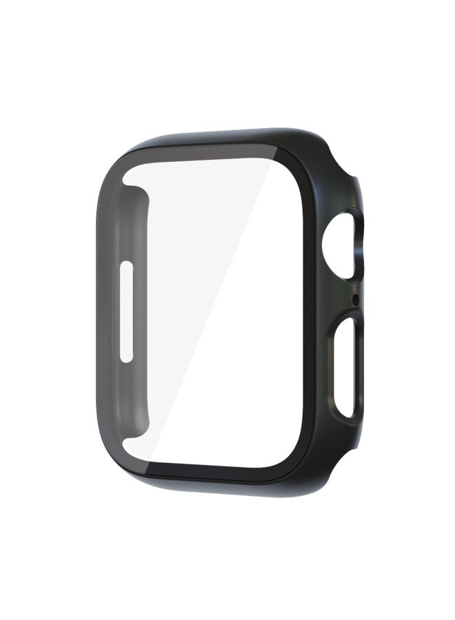 Neutral For Apple Watch10 Full Series Apple Watch Case Pc Frosted Oil Spray Tempered Film All-in-one Case - Image 5