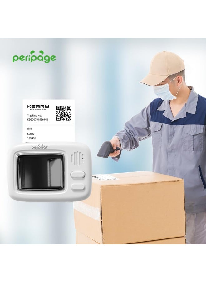 Peripage A2 Mini Thermal Printer - Wireless BT Pocket Label Maker, Versatile Photo, Memo, and QR Code Printing - Portable, Eco-Friendly, Compatible with iOS & Android, Includes Thermal Paper Roll - Image 5