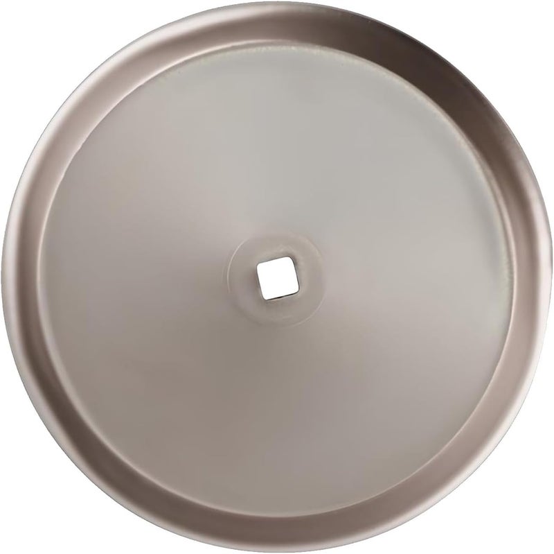 Brixwell Closet Back Plate Metal Material, Satin Nickel Finish, 2-3/4" Diameter for Cabinet Knobs, Drawer Pulls, and Wardrobe Hardware in Closet Doors, Pack of 2 - Image 1