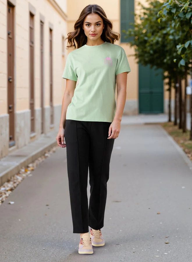 Kappa Kappa Graphic Print Crew Neck T-shirt