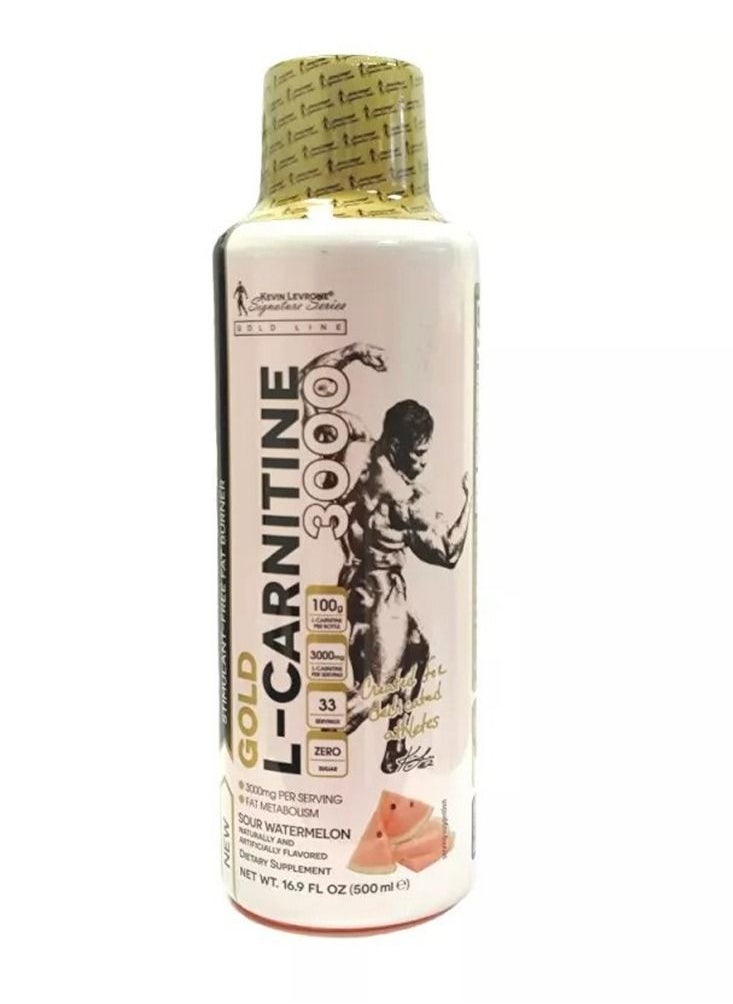 KEVIN LEVRONE - Gold L-Carnitine 3000 Sour Watermelon 500ml - Image 1